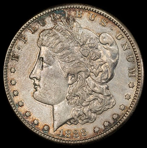 1888-S Morgan Silver Dollar PCGS Certified AU Details (Cleaned) - Nice Coin!!