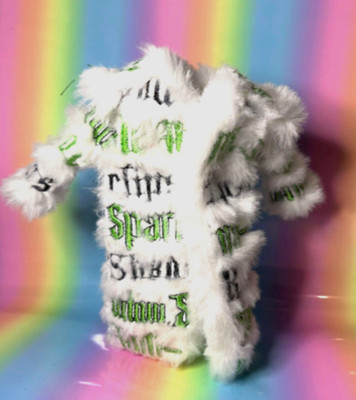 Rainbow SHADOW High Doll Vision Kleidung HARLEY Kalkstein Mantel lang Fell Stil