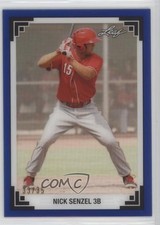 2017 Leaf History of Baseball 1991 Acetate Throwback Blue 33/35 Nick Senzel o7m