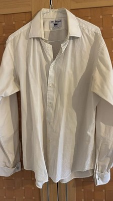 T.M. Lewin John Francomb Sienna Fitted White Shirt   Size 16.5 (42cm), 34.5 Slee