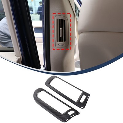 Genuine Carbon Fiber B Pillar Air Vent Trim Panel For Mercedes-Benz G-Class 2019+