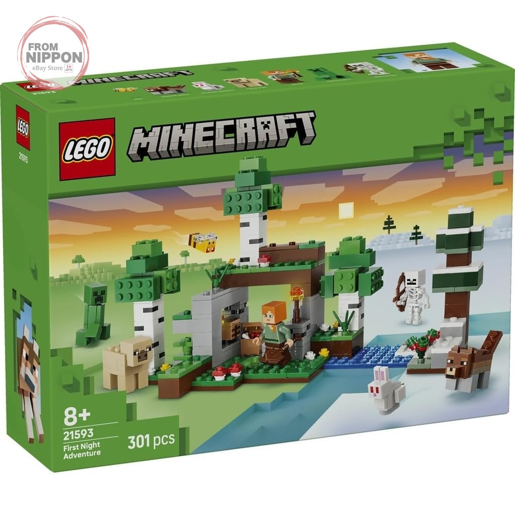 LEGO Minecraft First Night Adventure Set 21593 | eBay