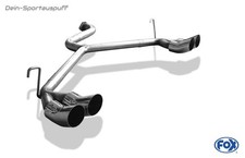 Fox Duplex Endrohrgeweih Alfa Romeo GTV je 2x76mm DTM rund scharf