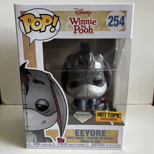 Funko Pop! Disney Winnie The Pooh Eeyore Diamond Vinyl Figure #254 Hot Topic