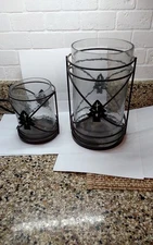 CHRISTMAS TREE CANDLE  HOLDERS