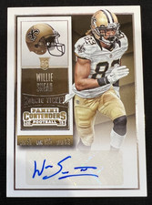 WILLIE SNEAD 2015 Panini Contenders Rookie Ticket #288 RC AUTO NFL Saints