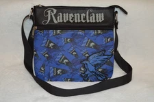 Loungefly Harry Potter Ravenclaw Hogwarts Blue Crossbody Bag Purse Zip Handbag