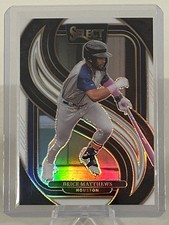 2025 Panini Select Brice Matthews White Prizm 83/99 Parallel Card #168 Premier 