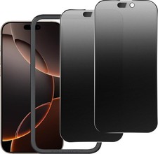 2PCS Matte Privacy Screen Protector for iPhone 16 Pro Max 6.9" Anti-Glare Anti-S