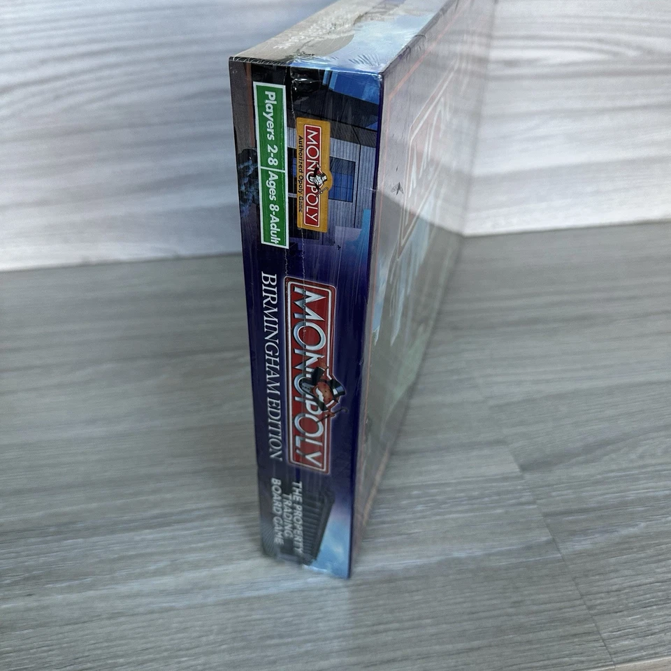 Monopoly Birmingham Edition Board game Vintage 1998 Brand New Still Sealed Rare - Image 4 of 4