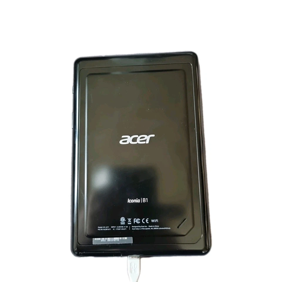 Tablett Acer Iconia B1 A71 8Gb WiFi mit OVP 8gb Sk Zusätzlich Kein Ladegerät  - Bild 3 von 4