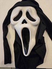 Fun World Ghost Face Scream Mask Hood Easter Unlimited