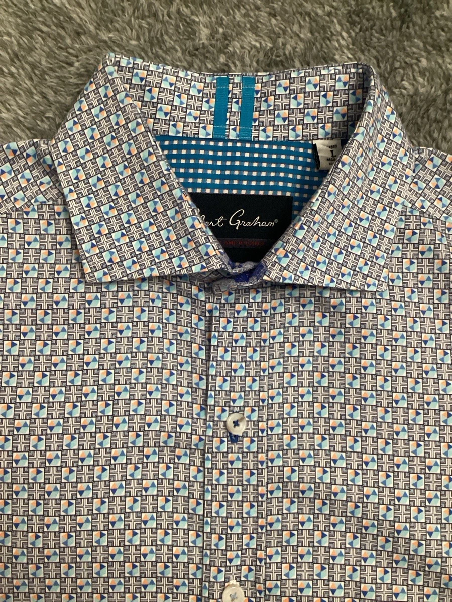 Chemise Homme Robert Graham édition Limitée Conway Paisley - Taille XL, Multicolore - Occasion Parfait état