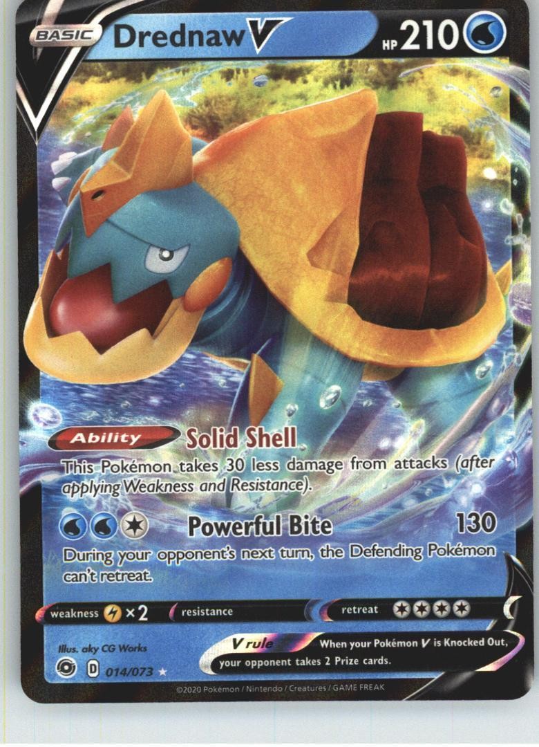 Drednaw V Champion's Path [14/73] Ultra Rare Holofoil NM Pokemon