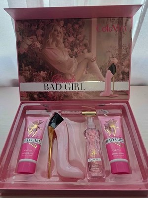 ColgVita BadGirl Gift Set Rosado Inspired by Carolina Herrera Good Girl Blush