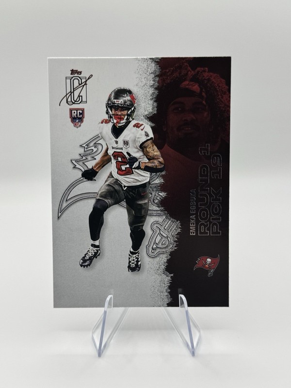 Topps 2025 Signature Class Emeka Egbuka RC #105 Buccaneers NFL Football