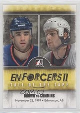2013-14 ITG Enforcers II Sean Brown Jim Cummins #145 0c3