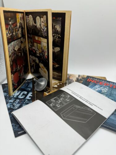 INCEPTION METAL BRIEFCASE LIMITED EDITION+ SPINNER! + 4K UHD and Blu-Ray *READ* - Picture 9 of 12