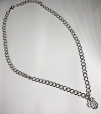 18  Rhinestone Covered Mickey Mouse Charm Necklace Disney Parks charm