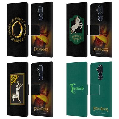 LOTR THE FELLOWSHIP OF THE RING GRAPHICS LEATHER BOOK CASE FOR NOKIA PHONES
