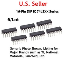 74LS42 IC: 16-Pin DIP: 4-Line BCD To 10-Line Decimal Decoders: NOS: 6/Lot