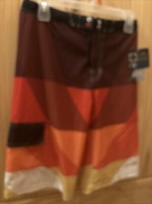 Op Flex Board Shorts Boys XL 14-16 4-Way Stretch Swim Trunks-nwt