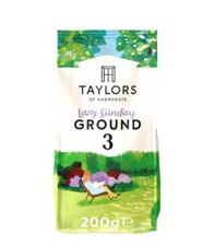 TAYLORS OF HARROGATE LAZY SUNDAY GROUND COFFEE 200g X 2
