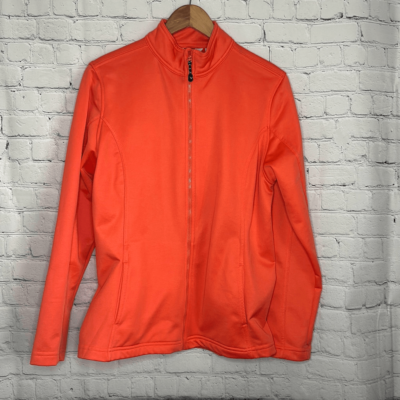 CALLAWAY キャロウェイ　XL オレンジ　ジャケット　ジャージ Callaway orange Full Zip Jacket with Pockets size Large L | eBay