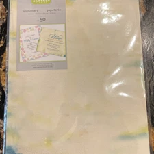 GARTNER STUDIOS 50 Ct Stationery NEW