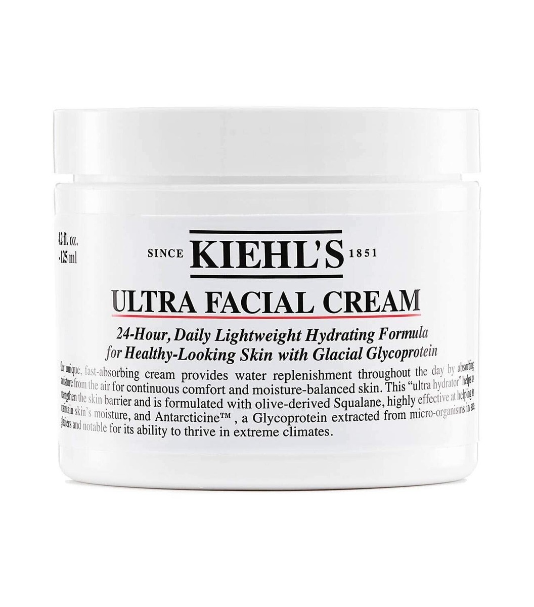 Kiehl's Ultra Facial Cream - 4.2oz /125 ml - 100% Hydrating - Sealed New. Kiehl's Ultra Facial Cream - 4.2oz /125 ml - 100% Hydrating - Sealed New.