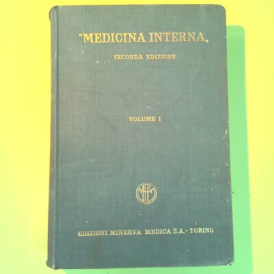 INTERNE MEDIZIN VOL. I MINERVA MEDICA 1940