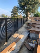 Stylish  DIY ALUMINIUM FENCE GATE , WALL TOP RAIL  , CUSTOM SIZE