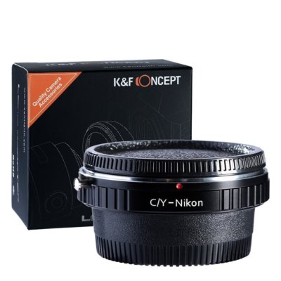 Adattatore K&amp;F Concept &ndash; Obiettivo Contax/Yashica A Fujifilm GFX