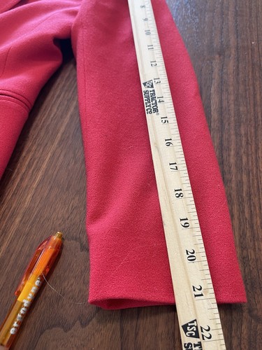 Womens Jones New York 4P Suit Blazer Red long sleeve USA business - Picture 9 of 12