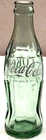 Vintage 1968 Enjoy Coca-Cola-6.5 oz.-Green Tinted Glass Soda-Pop Bottle-Empty