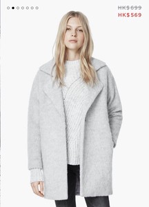 cocoon wool coat