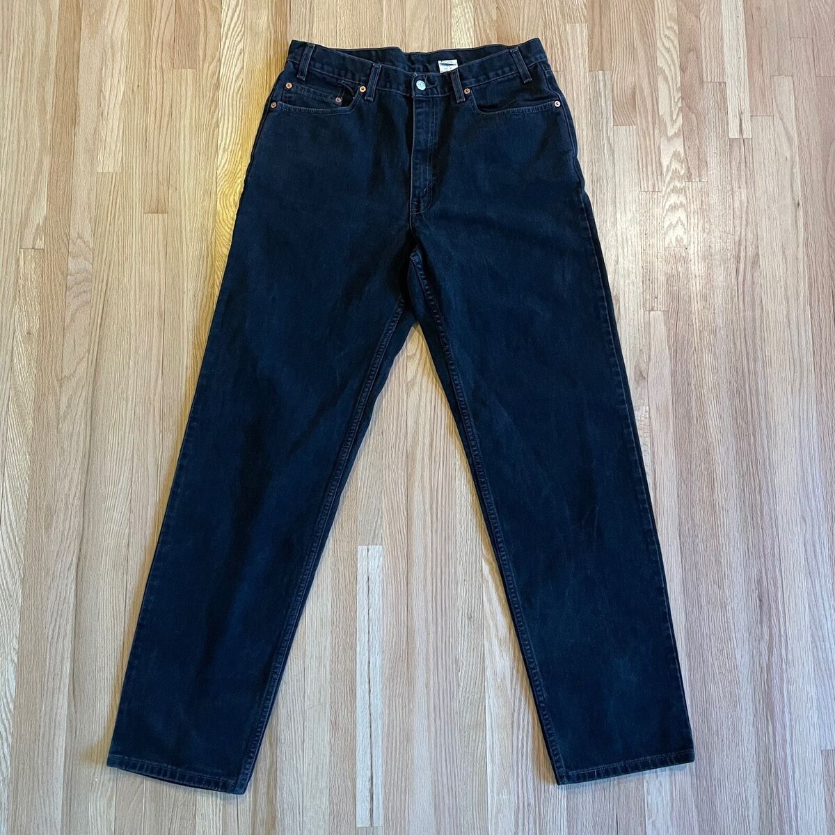 VTG Levis 550 Men 36 x 36 Relaxed Fit Jeans Black Denim VTG Levis 550 Men 36 x 36 Relaxed Fit Jeans Black Denim