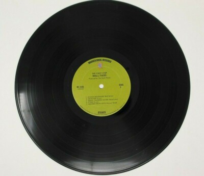 SMALL FACES FIRST STEP RARE ORIGINAL '70 WARNER LP GREEN LABEL