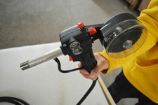 Aluminum Spool Gun Welder with 9.8ft Cable Lead and 10pcs Conductive Nozzle