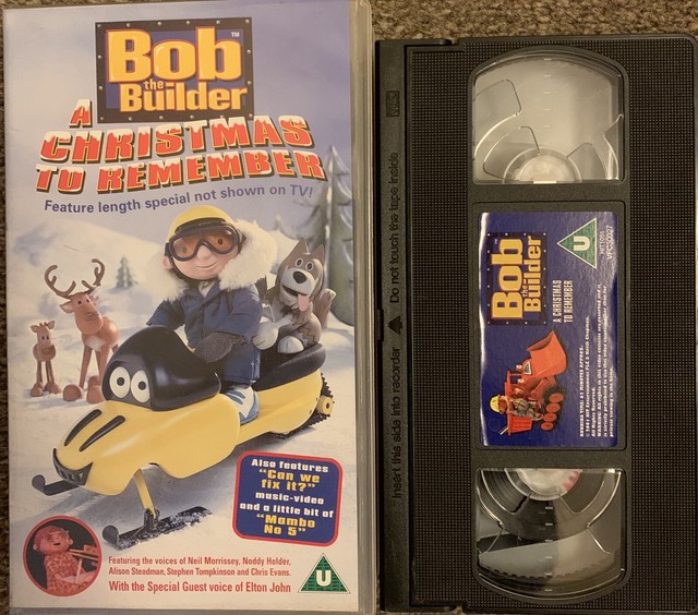 Bob The Builder A Christmas To Remember (VHS/SUR, 2001) for sale