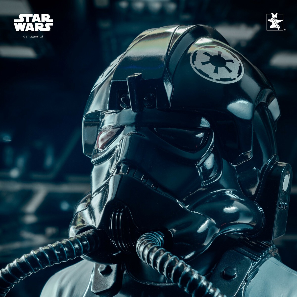 タイファイターパイロット　ダイアモンドセレクト　1/2スケールバスト　レジェンズ Diamond Select Toys Legends in 3D Star Wars TIE Fighter