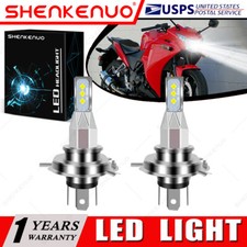 For Honda CBR250R 2011-2013 2X 9003 H4 LED Headlights Bulbs 55W High Power White