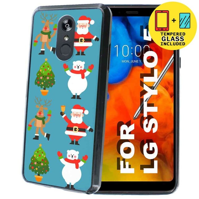 Bumper Design Phone Case Cover LG Stylo 5,Cute Christmas
