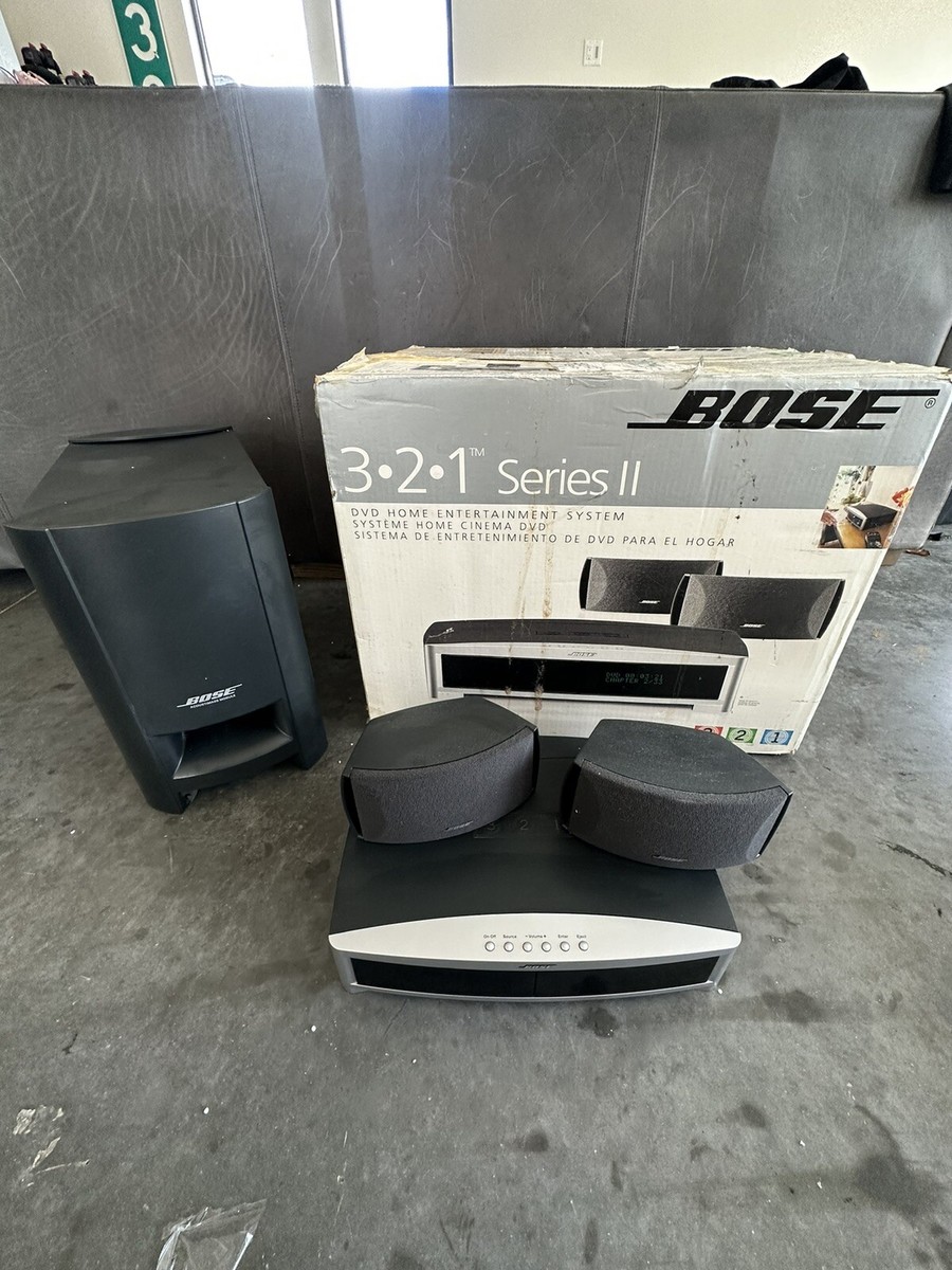 Bose 3-2-1 GS Series II DVD Home Entertainment System | eBay Bose 3-2-1 GS Series II DVD Home Entertainment System | eBay