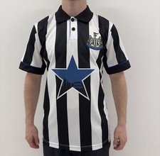 Fc Newcastle United 1993 1995 Home Jersey Shirt Score Draw Soccer Football sizeM