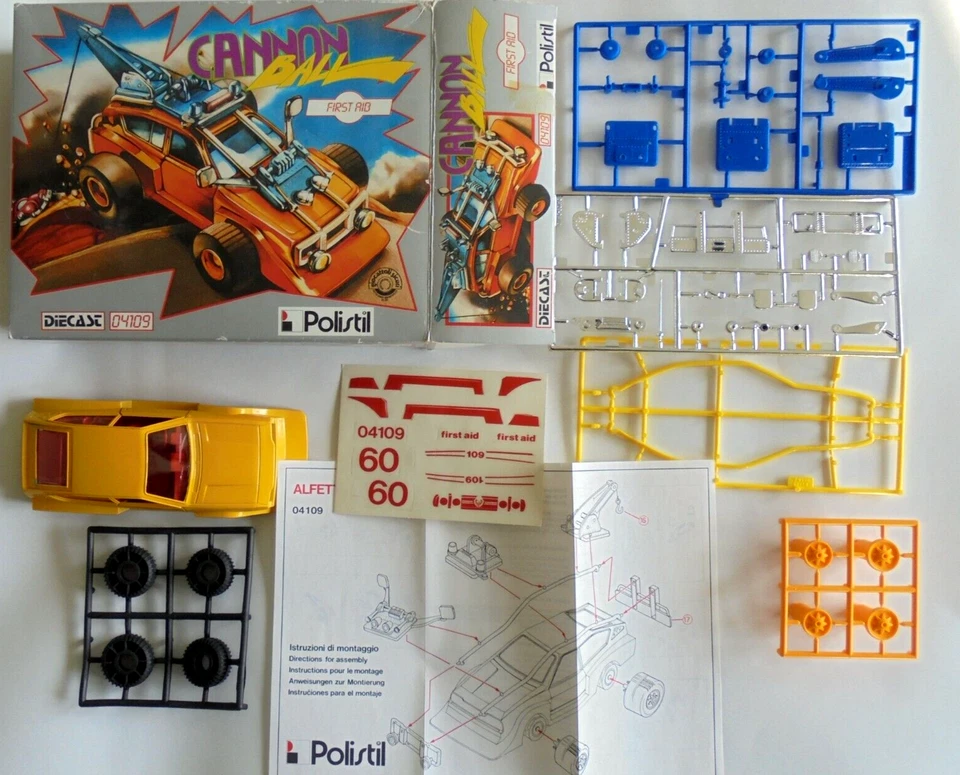 Alfa Romeo Alfetta GTV Cañón Bola Primeros Auxilios 1/25 Diecast Polistil Como Nuevo Perfecto Foto 3 de 4