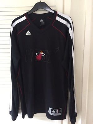 miami heat long sleeve jersey