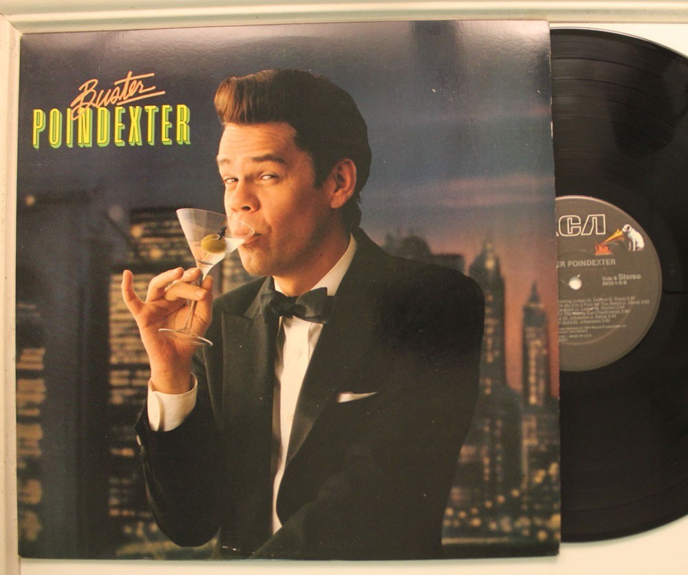 Buster Poindexter Lp Self Titled On Rca Victor - Vg+ To Vg++/ Vg++