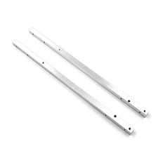 Xtra Speed Aluminum Main Chassis Silver For Kyosho Javelin Optima Turbo Optima