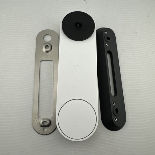 Google Nest Doorbell (Battery) Wireless Doorbell Video Camera Snow *READ